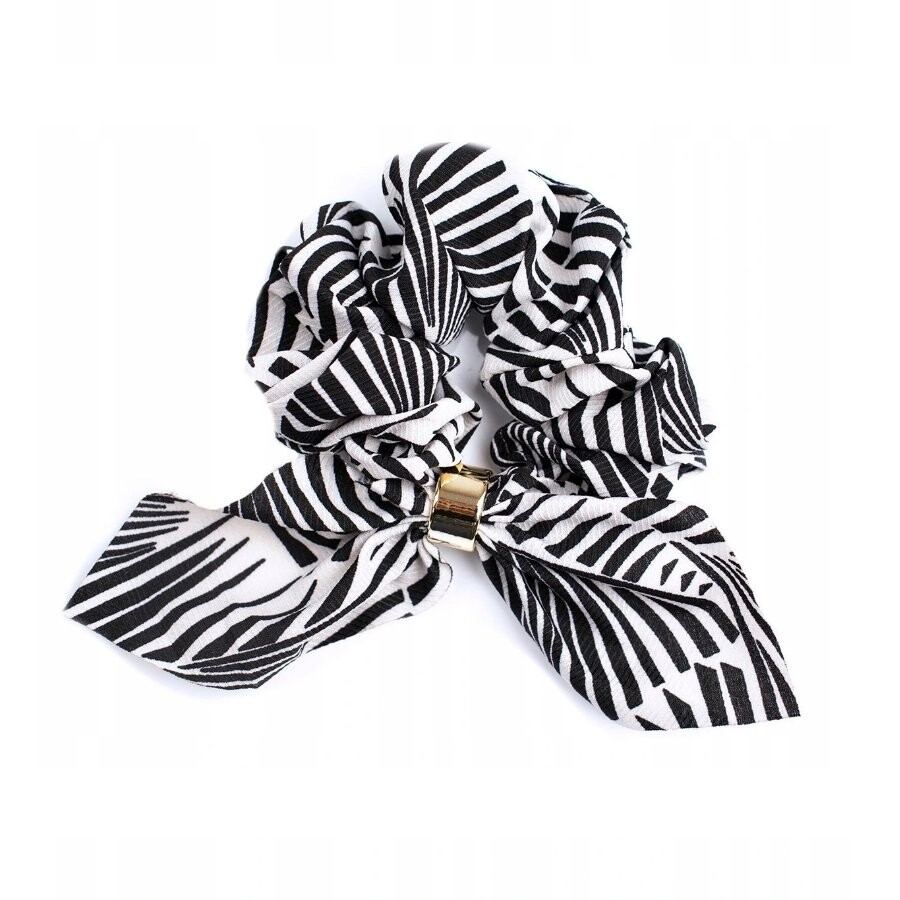

Шарф Scrunchie с принтом зебры Sfera Damska