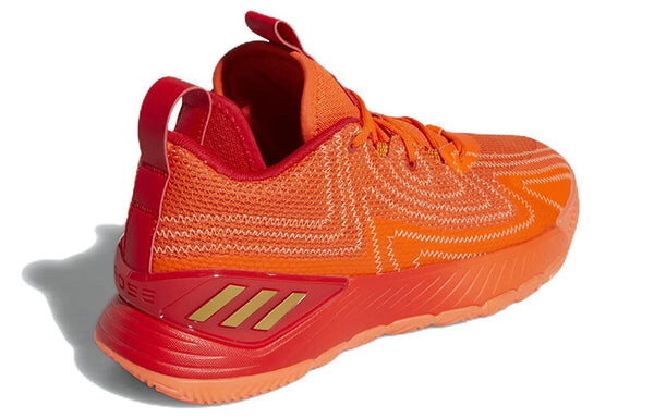 Кроссовки adidas D Rose Son Of Chi 2.0 'Red Orange', красный — фото 4