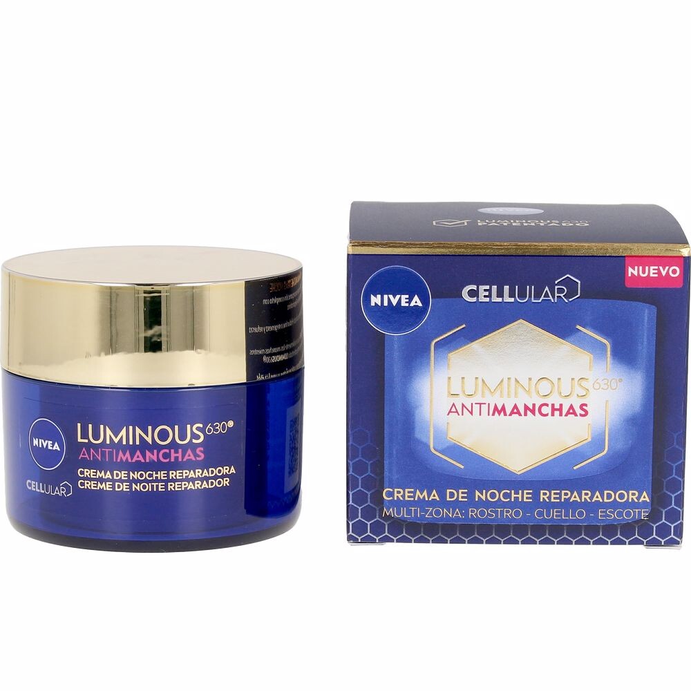 Крем для лица Nivea — Против пятен на коже Luminous 630º antimanchas crema noche reparadora, 40 мл — фото 2