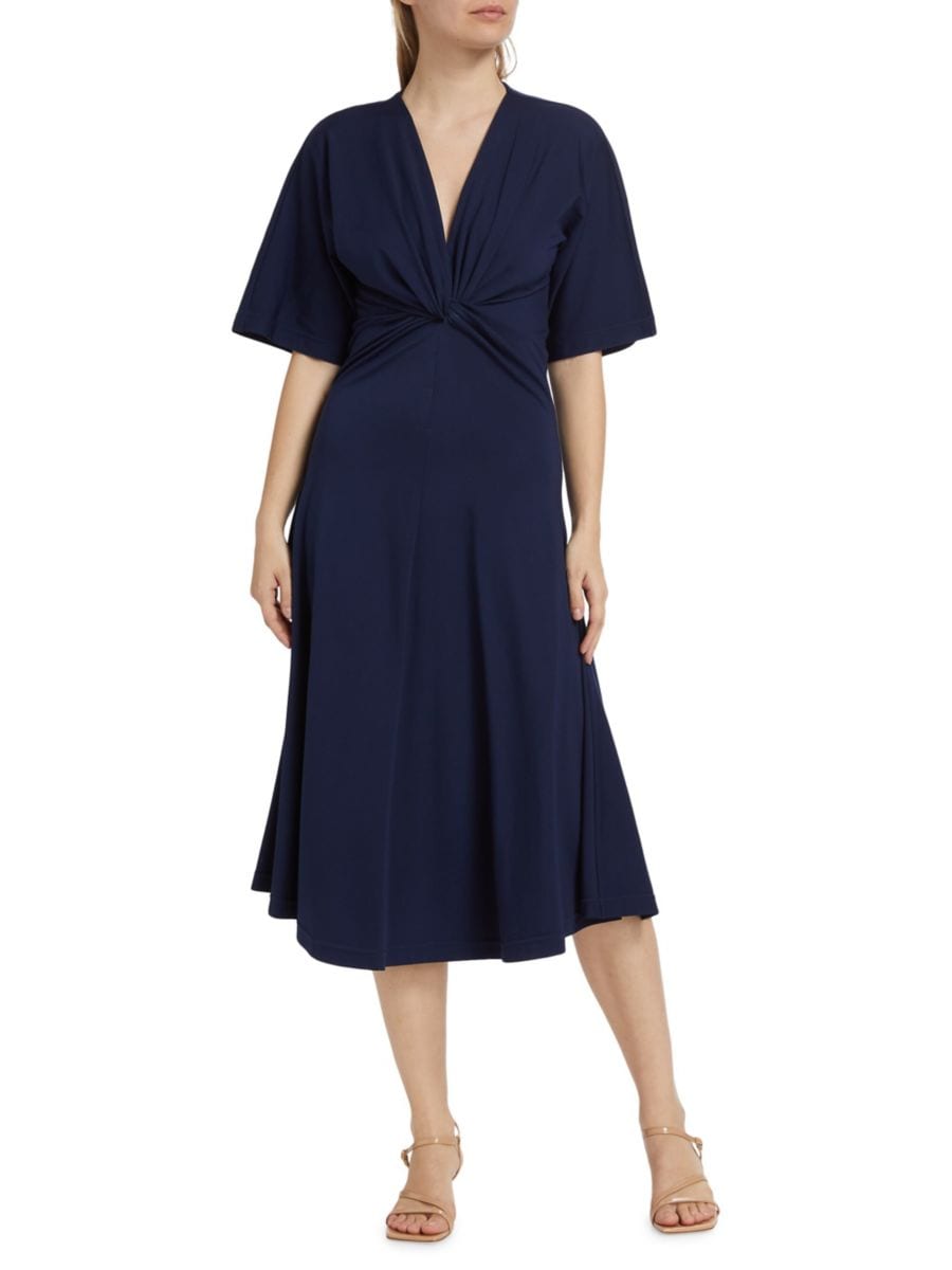 

Платье-миди Lorraine Twist Derek Lam 10 Crosby, цвет Baltic