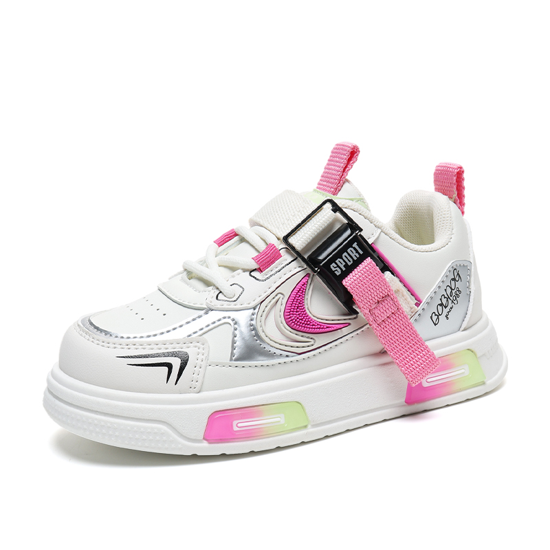 

Детские кроссовки для бега BOBDOG, розовый/красная