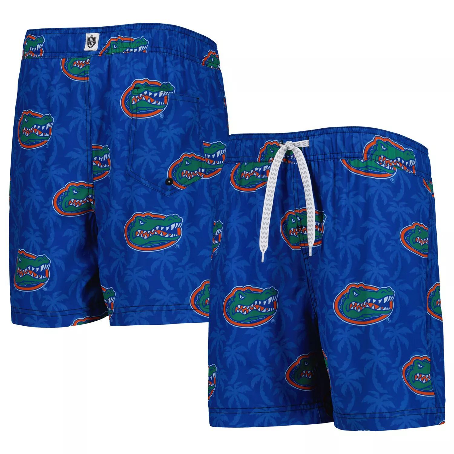 

Шорты для плавания Wes & Willy Royal Florida Gators Palm Tree Unbranded, синий