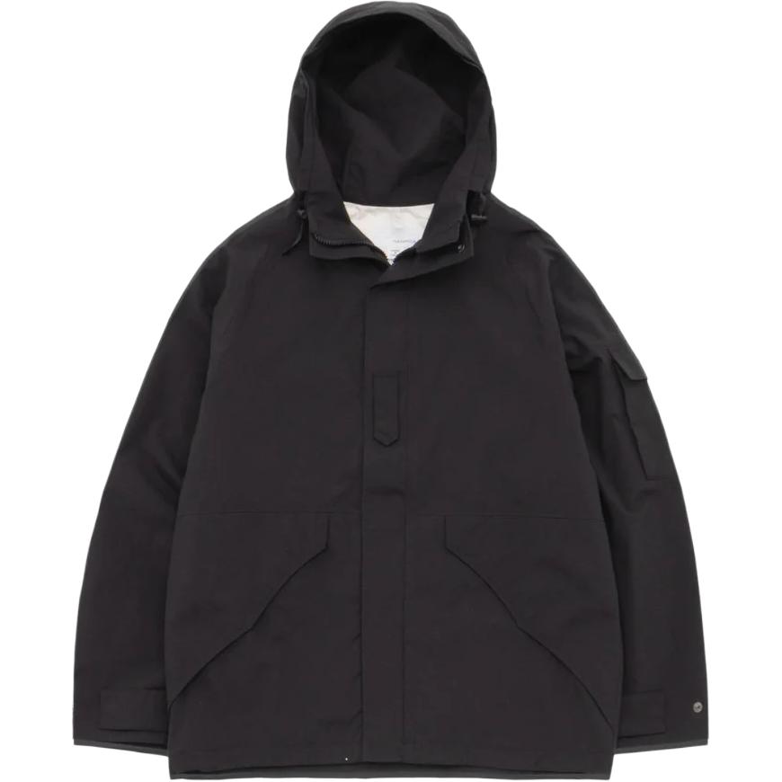 

Nanamica Куртка FW25 2L нейлоновая с технологией Gore-Tex унисекс, Black