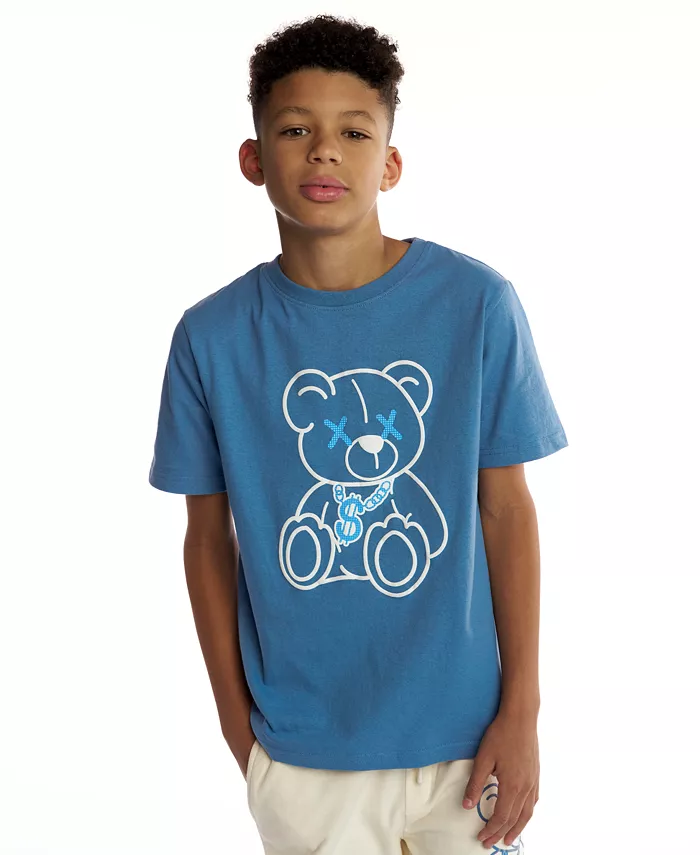 

Мальчики 5-20 Phillip Graphic Print короткий рукав футболка Sovereign Code, синий