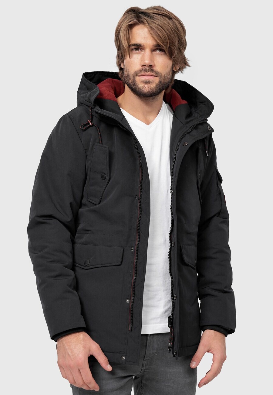 

Всесезонная куртка INDICODE JEANS Between-Seasons Parka Ocala, черный