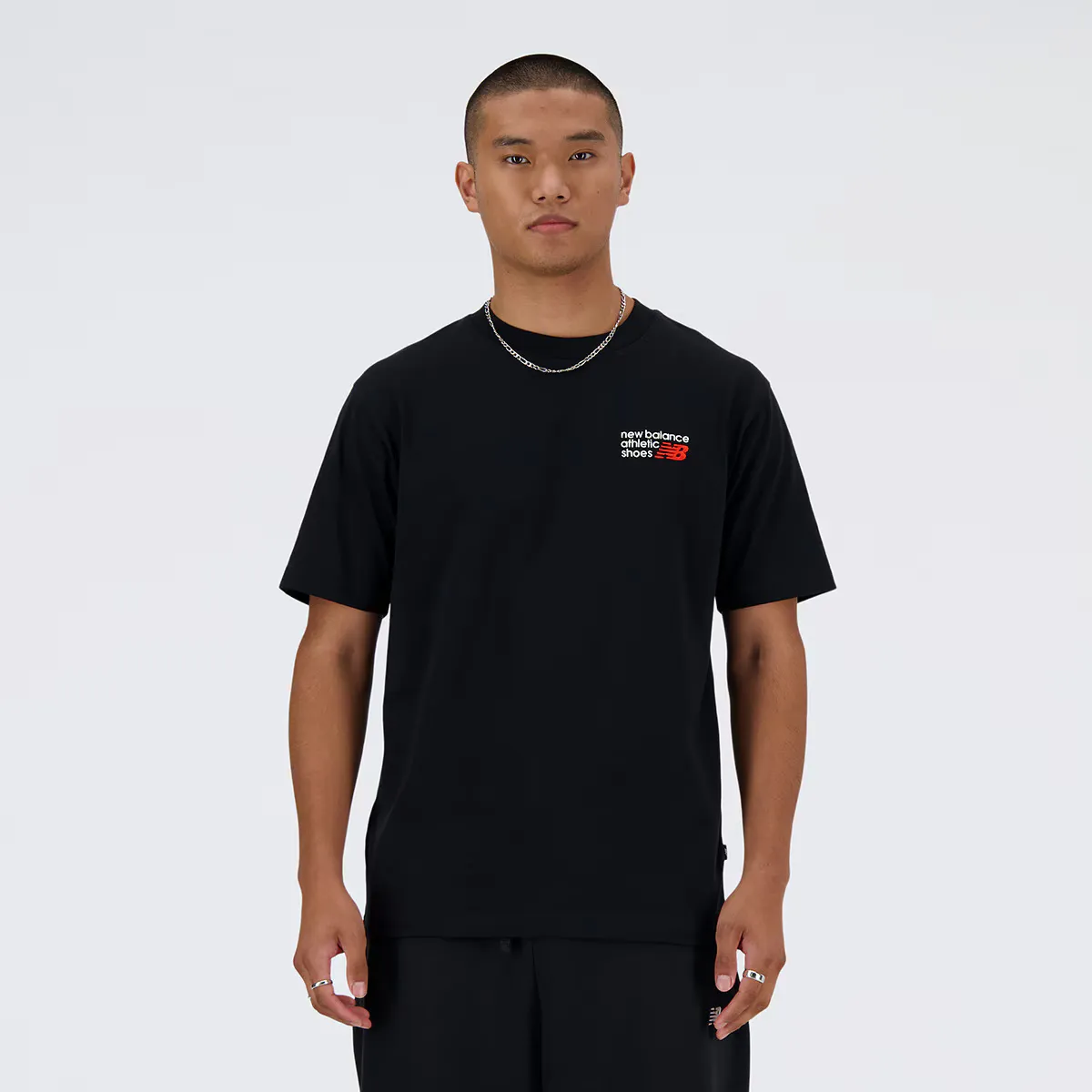 

NB Athletics Relaxed Premium Logo New Balance Мужская футболка, чёрный
