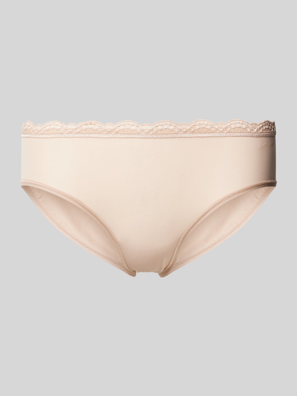 

Трусики с кружевной отделкой Calvin Klein Underwear, бежевый