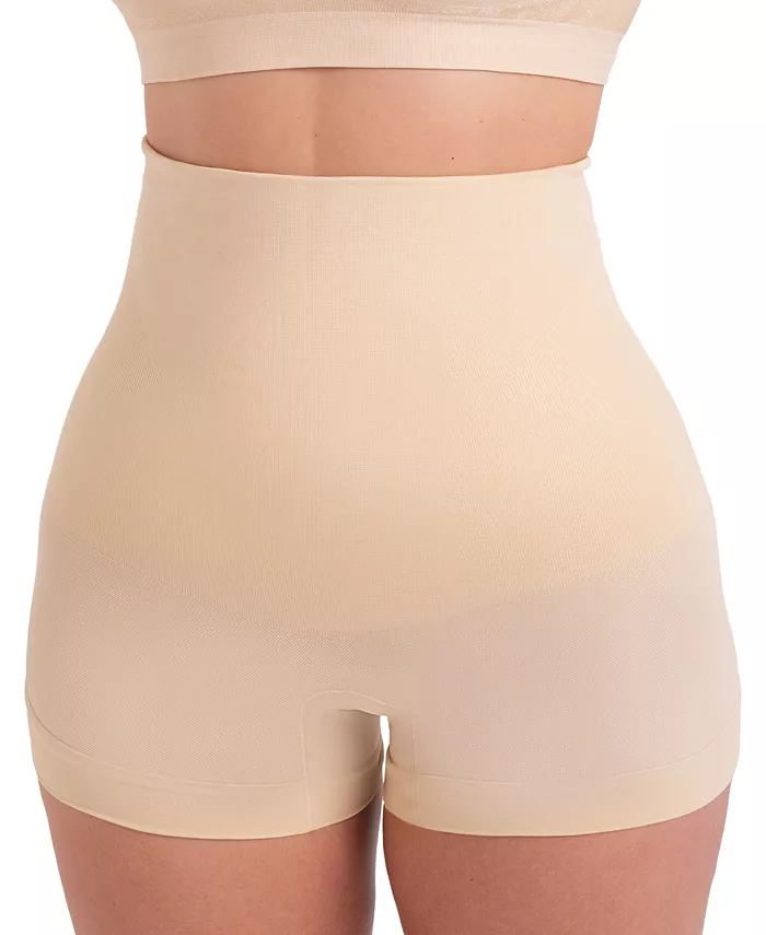 

Женские утягивающие шорты с высокой талией 18437 Shapermint Essentials, коричневый/бежевый