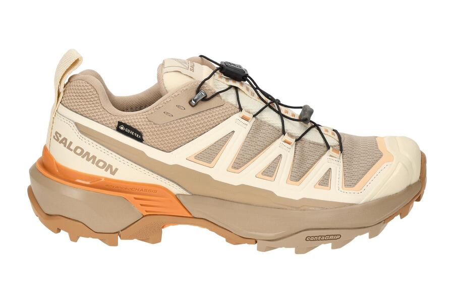 Женские кроссовки Salomon X Ultra 360 Edge бежевого цвета GORE-TEX 474636 — фото 2