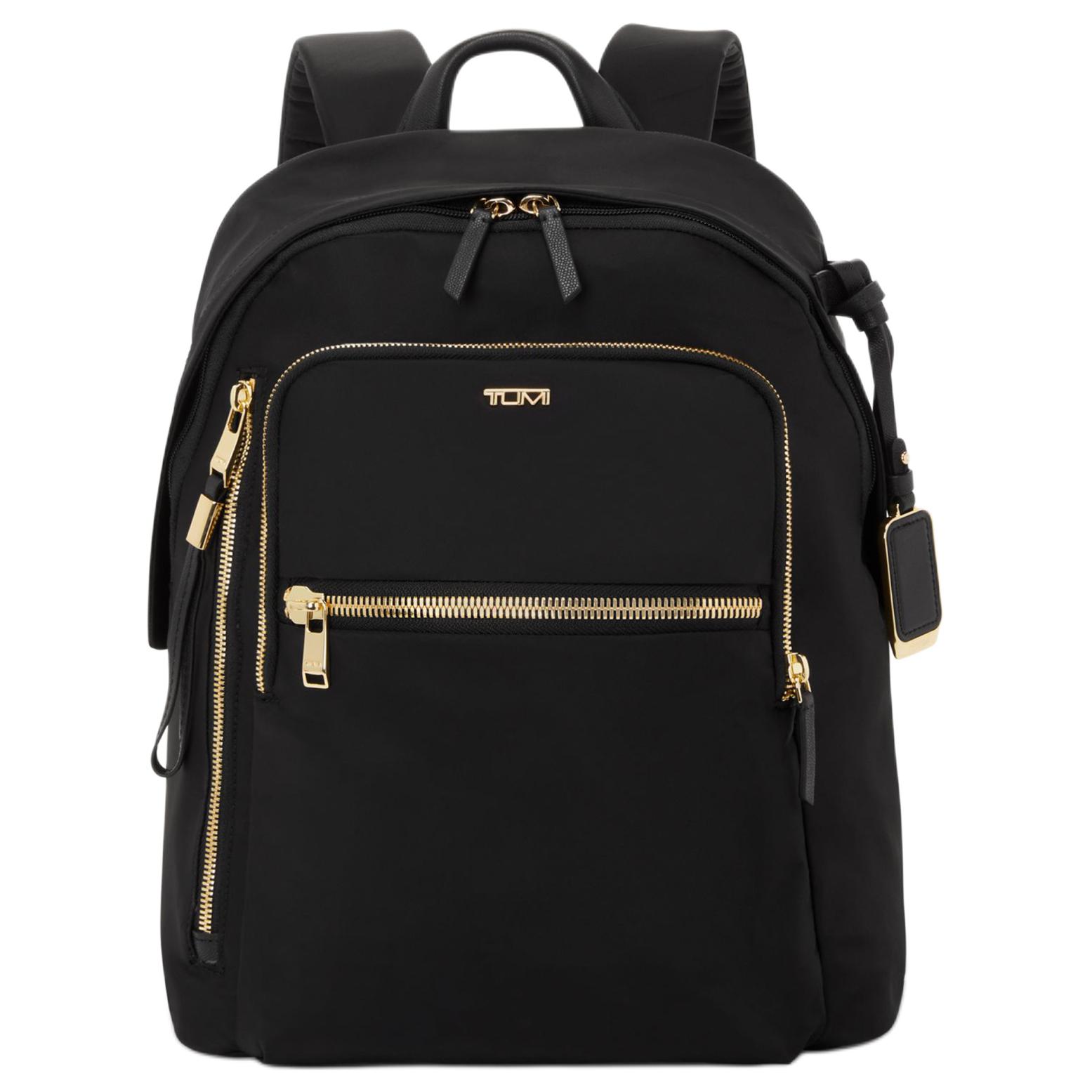 

TUMI Нейлоновый рюкзак унисекс черный с золотым