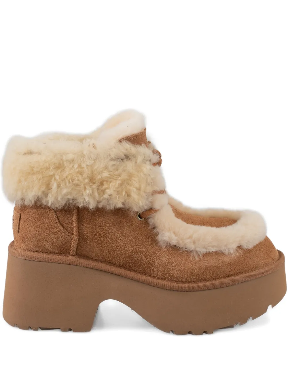 Ботинки UGG Esmee на платформе, коричневый