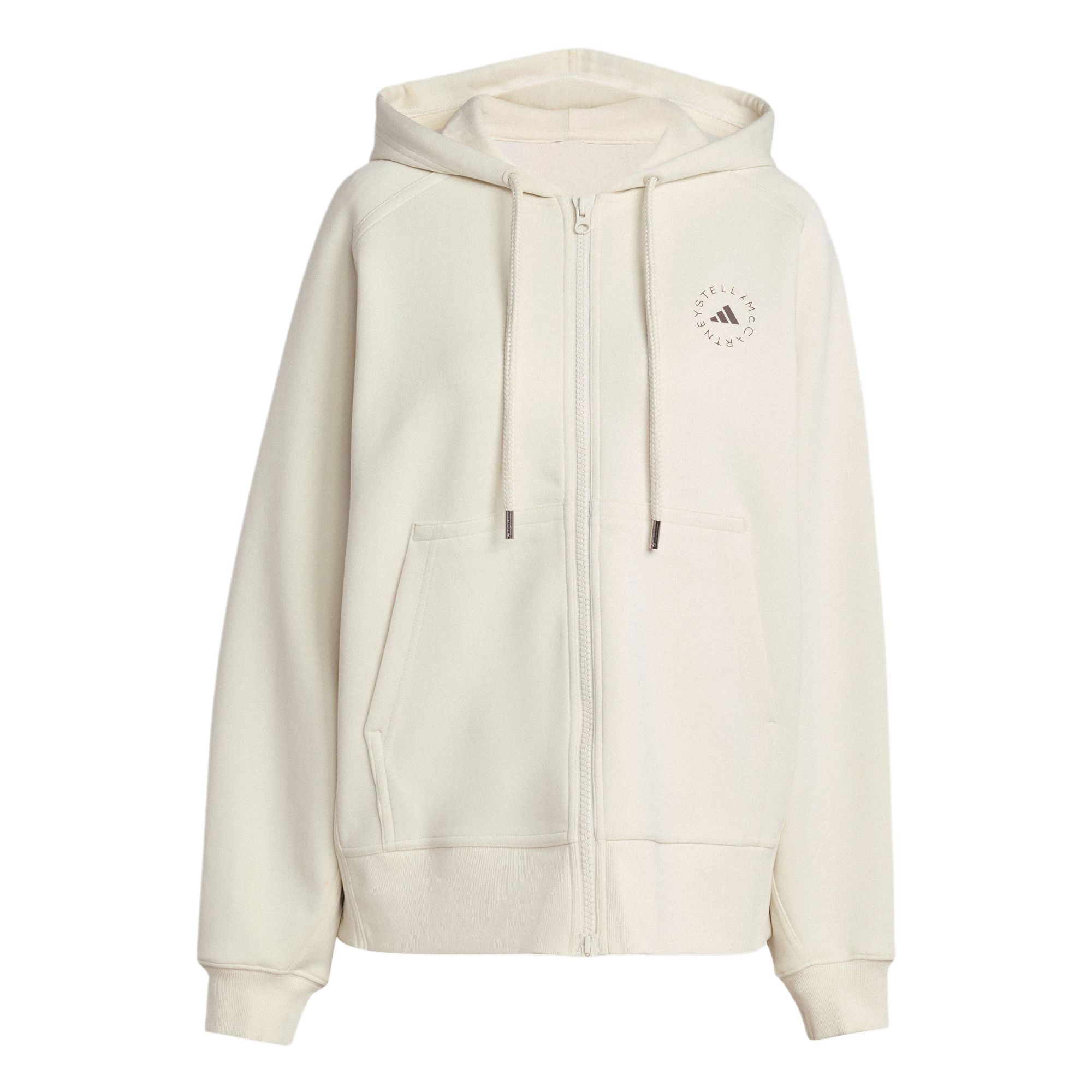 

Adidas Стелла Маккартни худи на молнии, Almond Milk Color