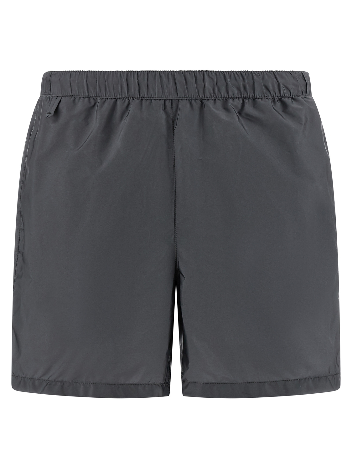 

Купальник из материала Re-nylon с перьями Prada, серый