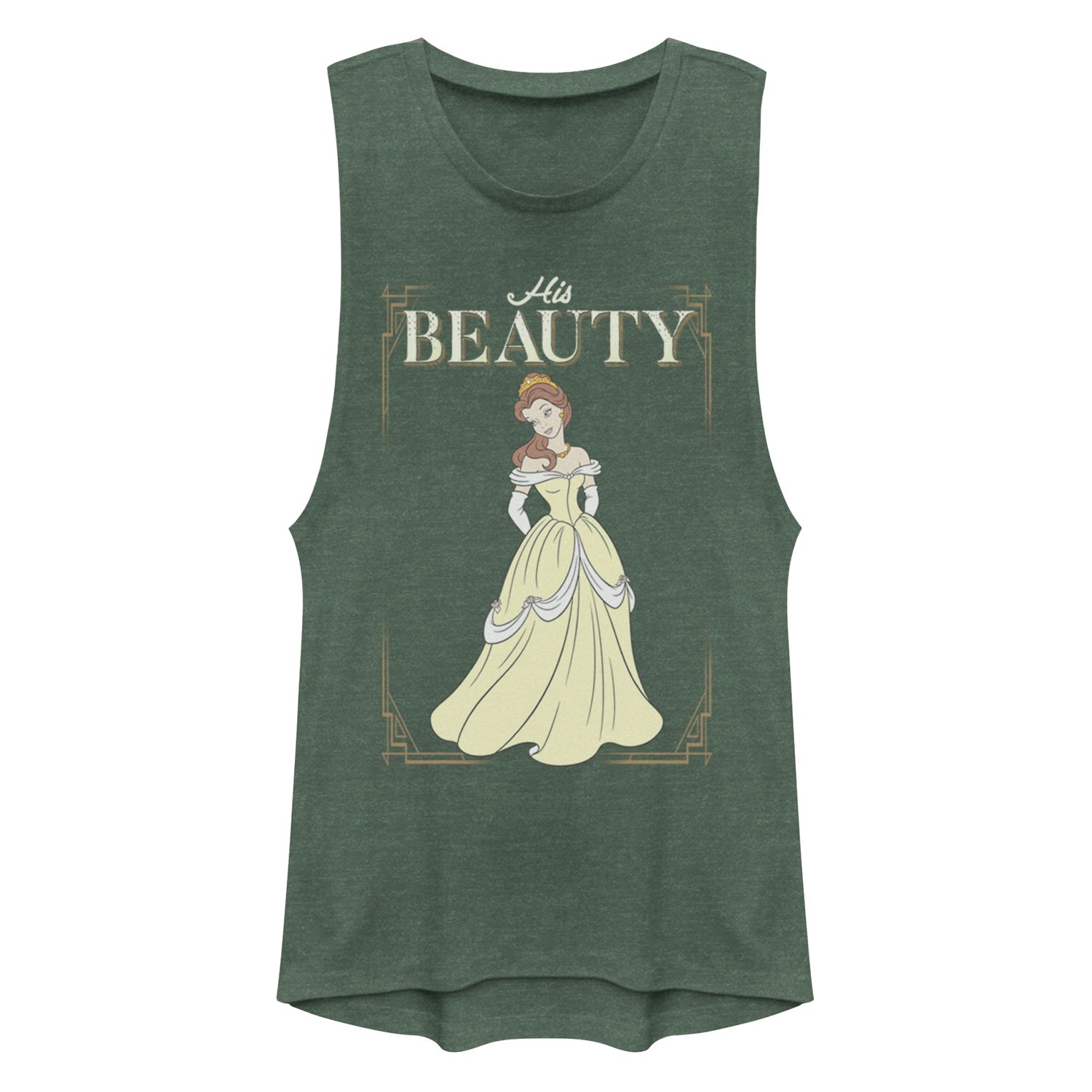 

Юниоры Disney Beauty And The Beast Belle His Beauty Muscle Tank Licensed Character