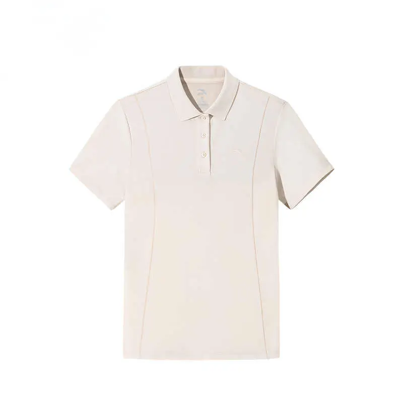 

Anta Женская поло-рубашка Sports Life Collection Comprehensive Training Collection, цвет светло-песочный хаки