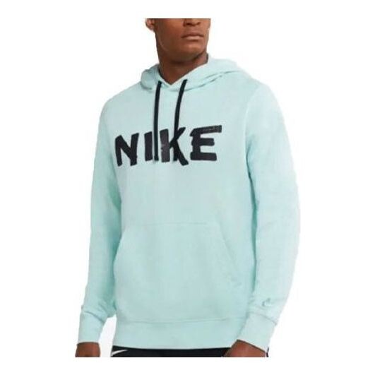 

Куртка nsw club graphic pullover hoodie 'aque' Nike, мультиколор