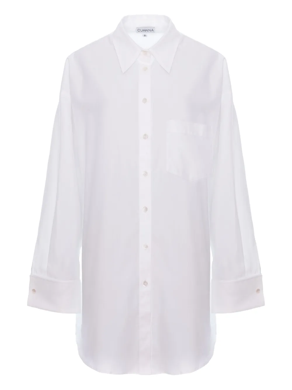 

Рубашка MARGIE с нагрудным карманом Cuanna, белый