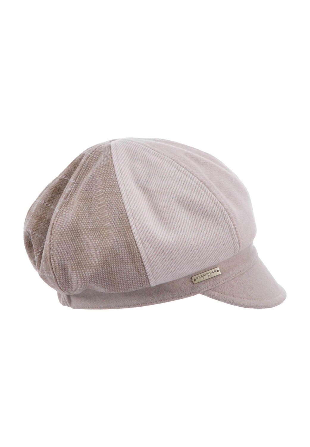 

Кепка Patchwork Newsboy 19540-0 SEEBERGER, цвет Sand/sand