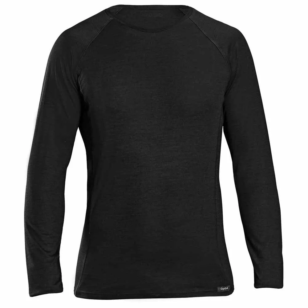 

Базовый слой GripGrab Merino Polyfibre long sleeve, черный