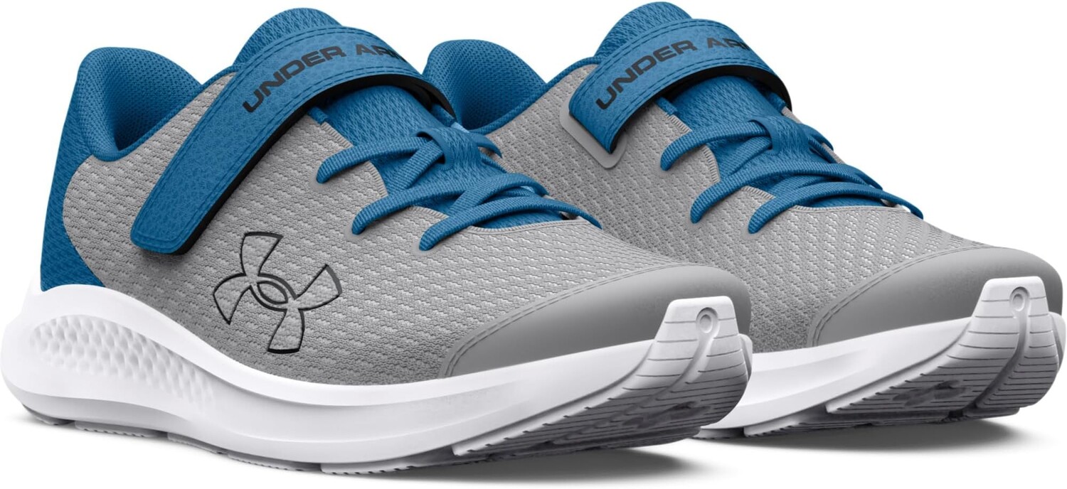 

Кроссовки Under Armour Pursuit 3 Big Logo AC, цвет Mod Gray/Cosmic Blue/Black