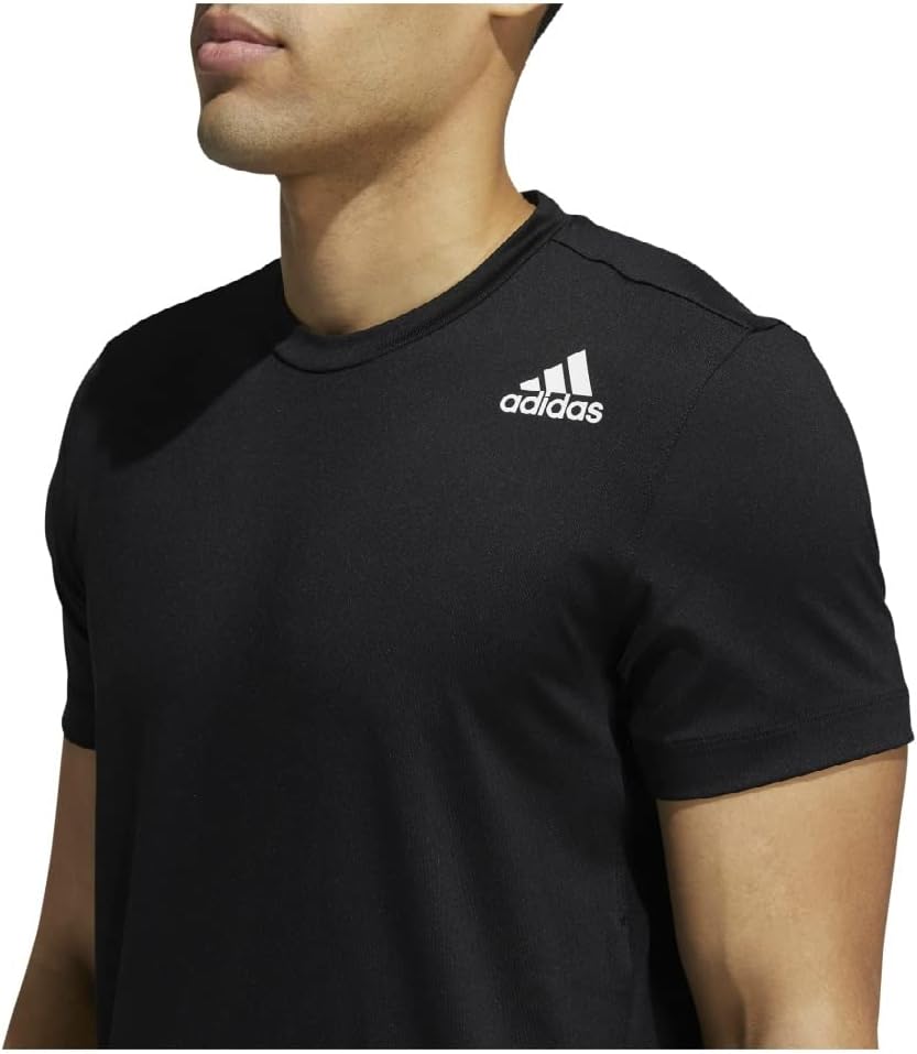 Мужская футболка Adidas Aeromotion с коротким рукавом, BM508, черный — фото 4
