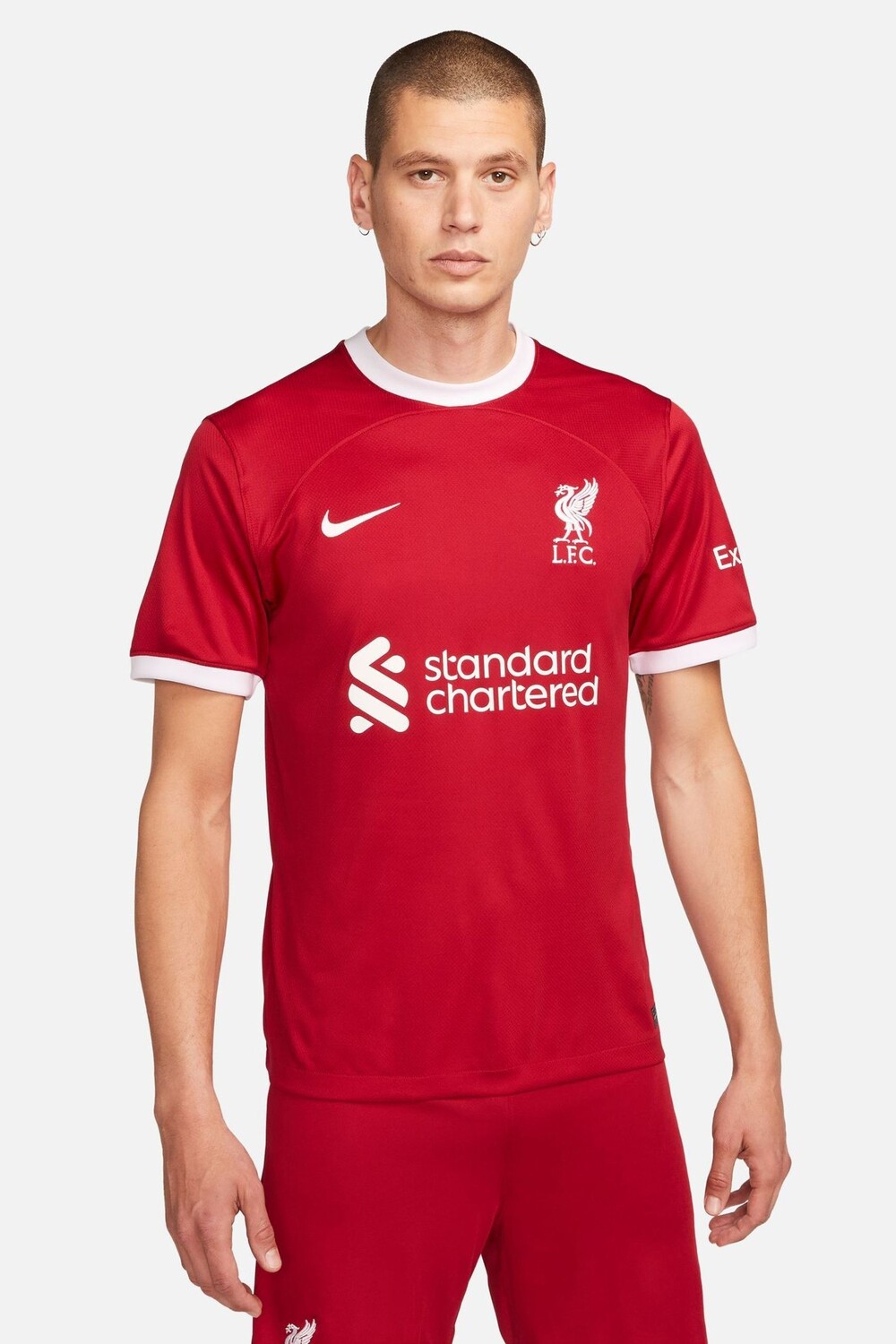 

Футболка домашней команды Liverpool FC Stadium 23/24 Nike, красный