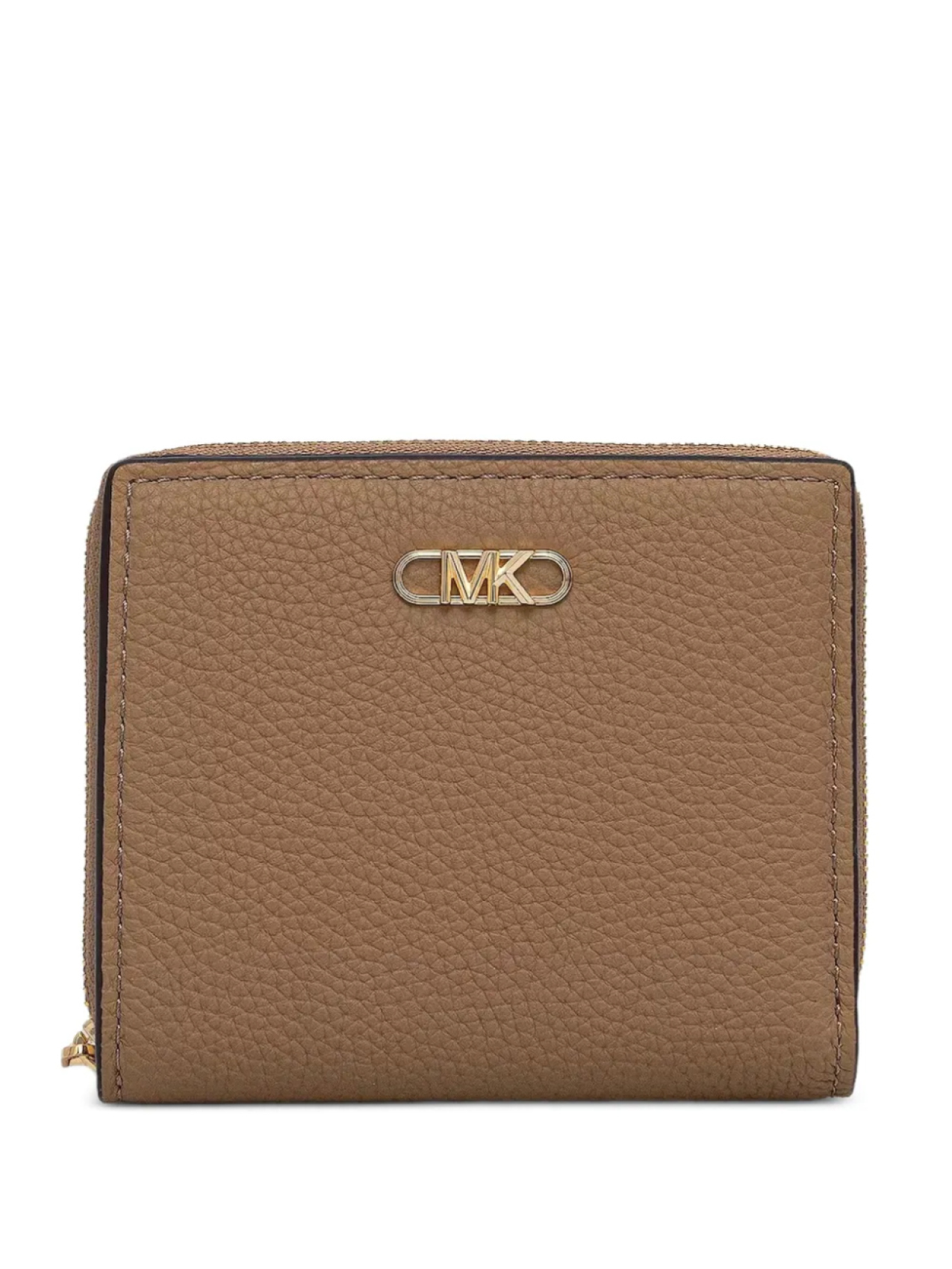 

Кошелек из шагреневой кожи с застежкой-молнией Michael Michael Kors, коричневый