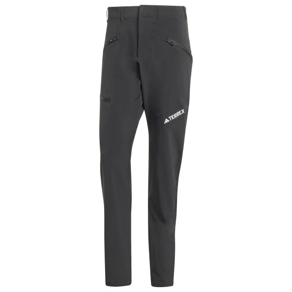 

Штаны Techrock из матового материала Softshell - треккинговые штаны Adidas Terrex, черный