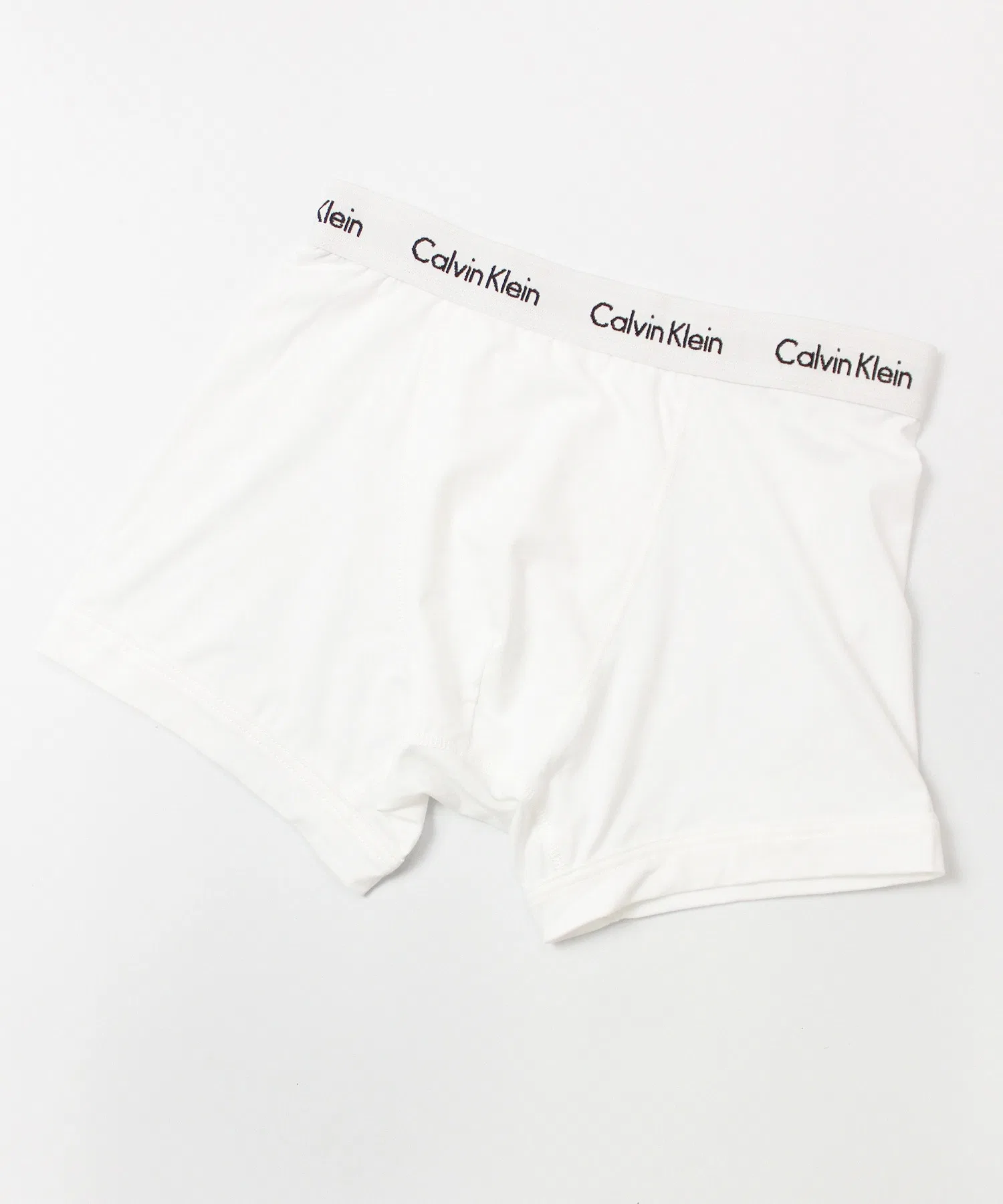 【CALVIN KLEIN】 Трусы с низкой посадкой Calvin Klein, 1 шт. Боксеры Calvin Klein из хлопка с эластичной тканью, белые, 1 пара