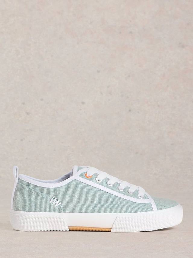 Парусиновые кроссовки пиппы White Stuff, цвет Chambray Blue