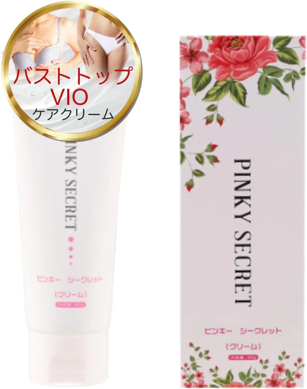 Крем для тела Pinky Secret NATURA BLANC для ухода за проблемными зонами 80 г