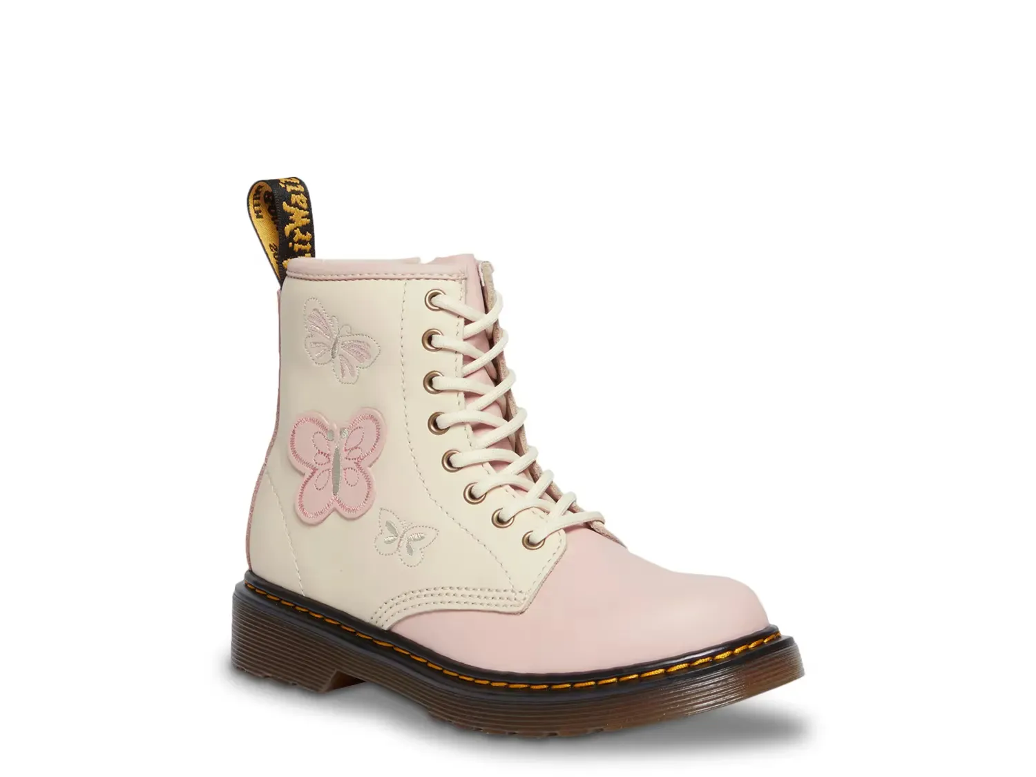 

Ботинки 1460 - детские Dr. Martens, Off White/Light Pink