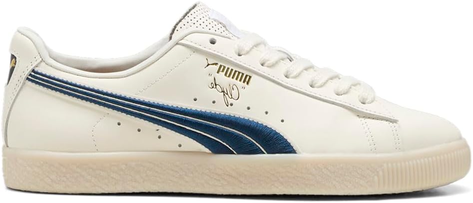 

Мужские кроссовки PUMA Clyde Classics с шнуровкой повседневные - слоновая кость, слоновая кость