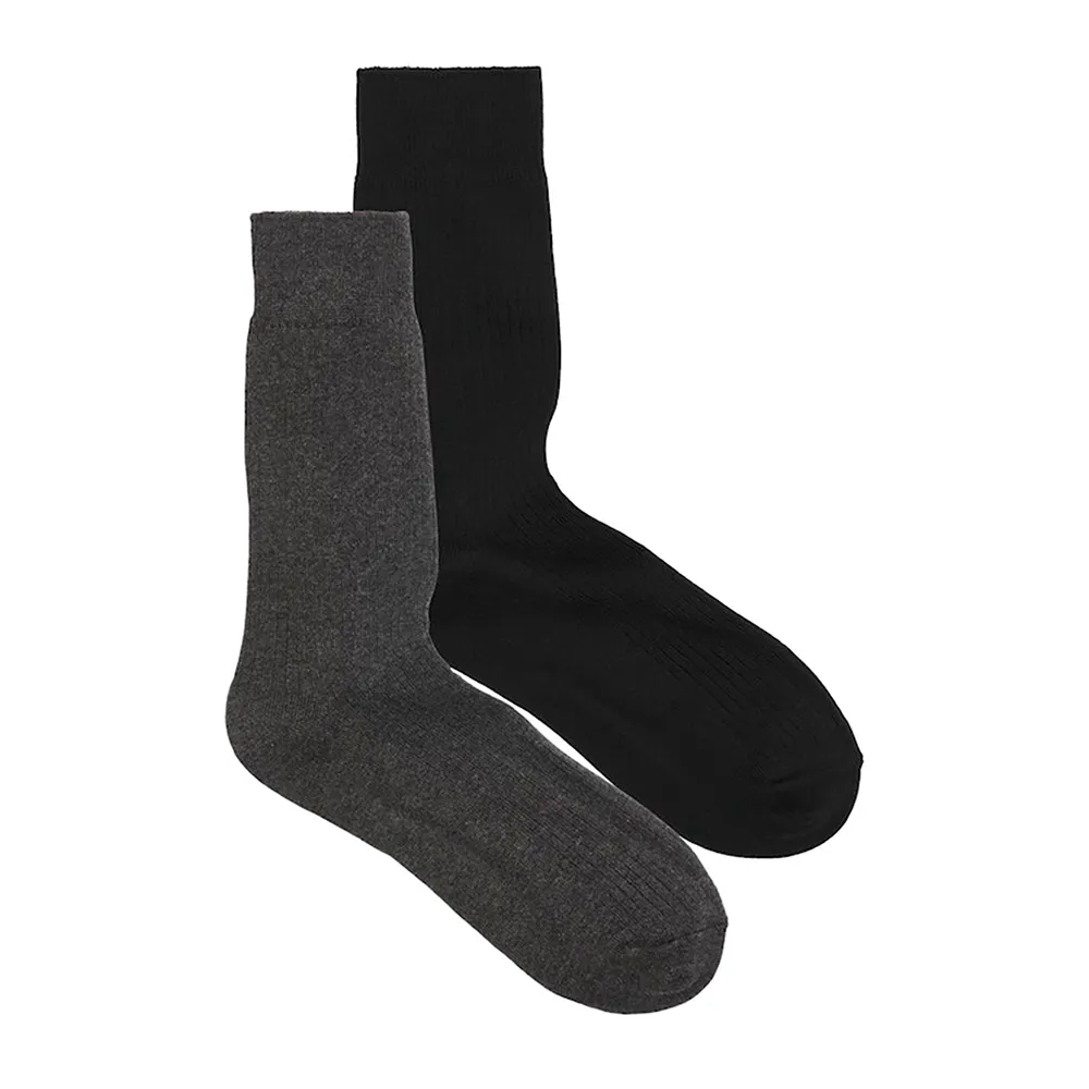 

Носки Jack & Jones Premium 2 pairs, серый/черный