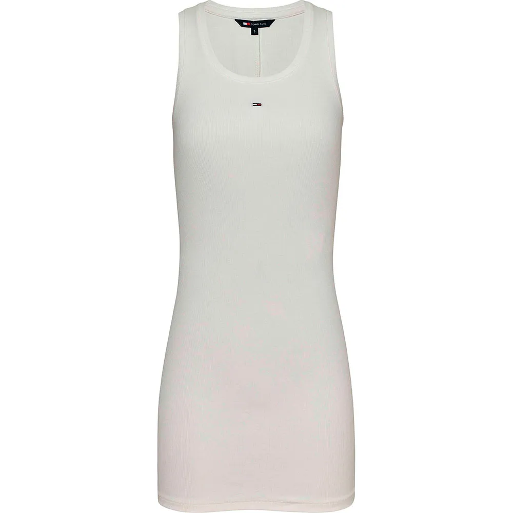 

Платье Tommy Jeans Essential, бежевый