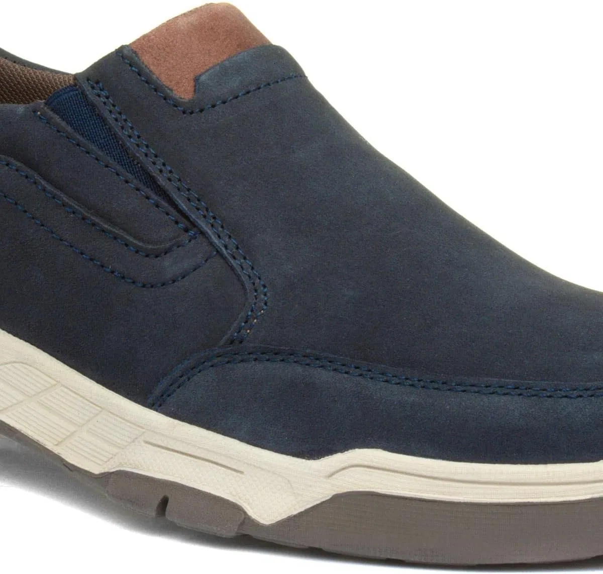 Мужские мокасины Fletcher от Hush Puppies, Navy — фото 2