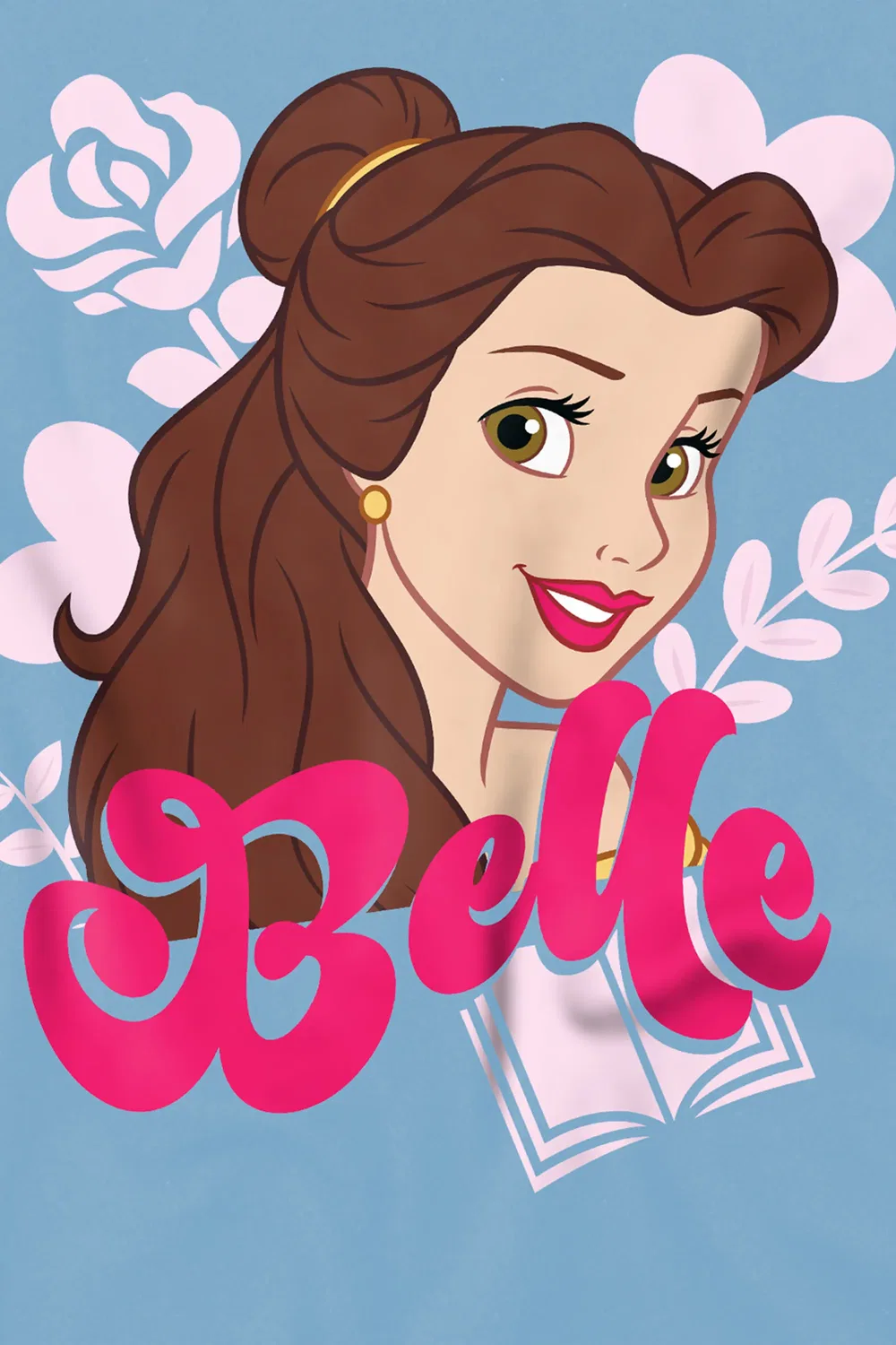 Детский свитшот Belle Face Disney, светло-голубой — фото 2