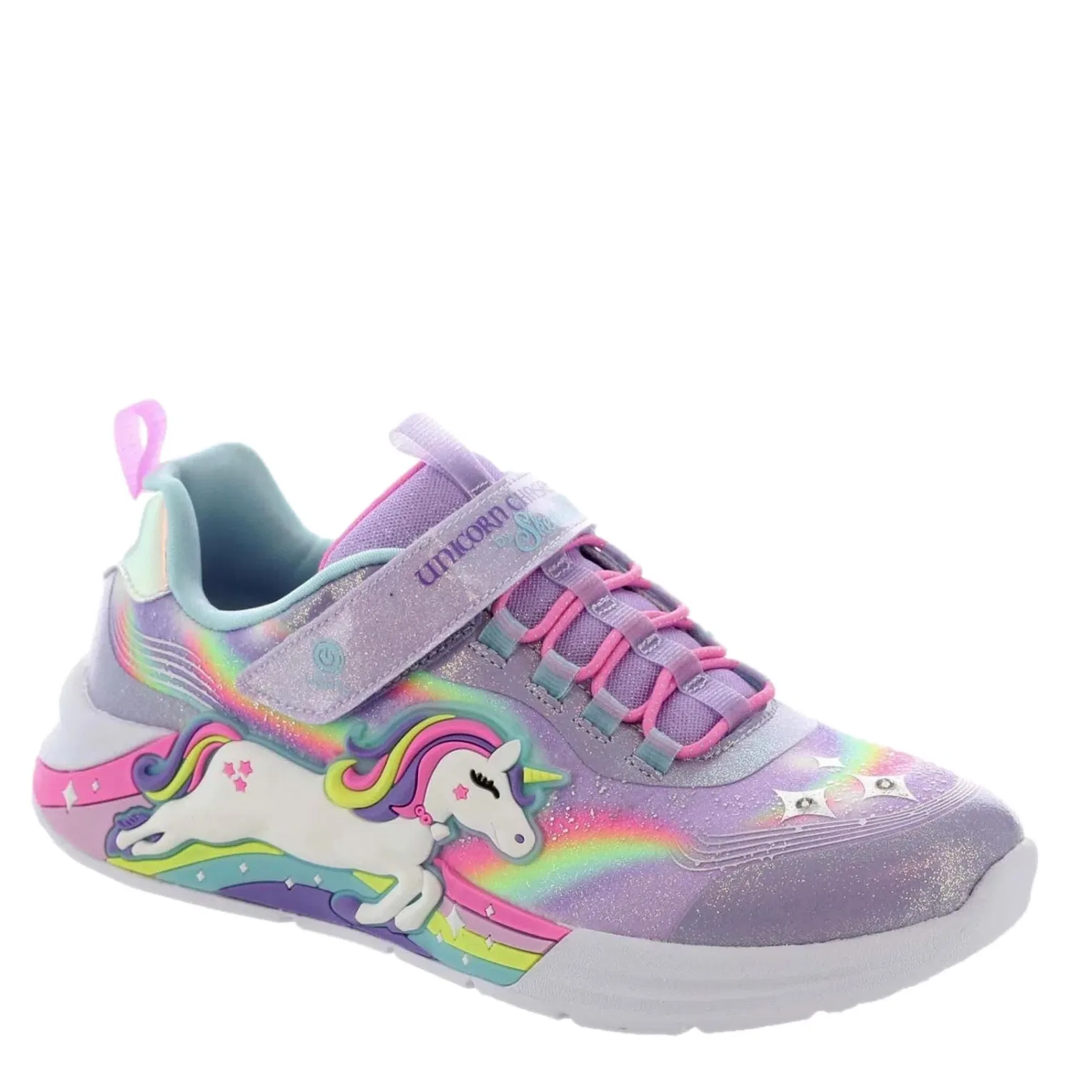 Кроссовки Skechers S Lights-Unicorn Chaser Lavender / Multi 302298L-LVMT для дошкольников