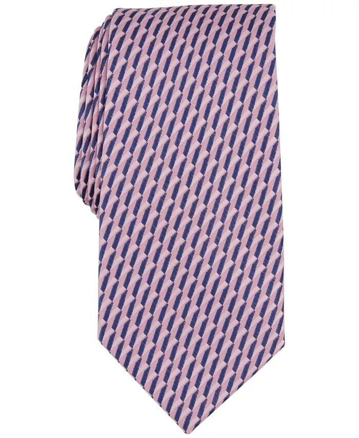 

Мужской галстук Spencer с геометрическим рисунком Perry Ellis, розовый