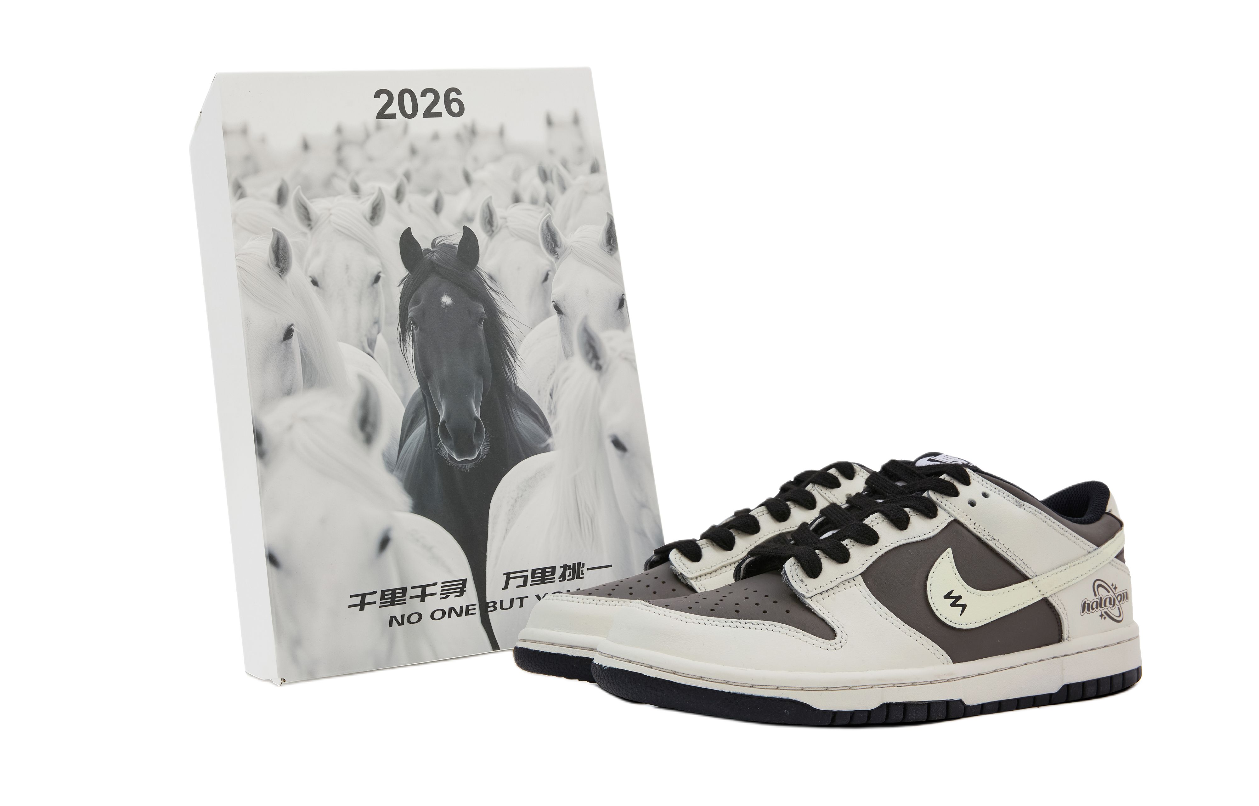 

Кроссовки для скейтбординга Dunk Abrasion Resistant низкие унисекс Nike, бежевый/коричневый