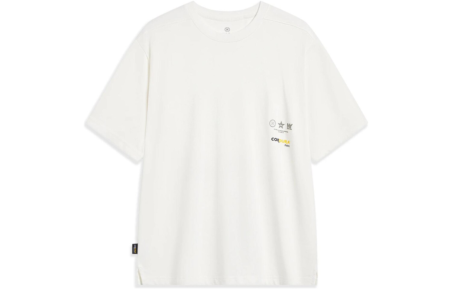 

Футболка Wade Collection унисекс молочно-белая Lining, слоновая кость
