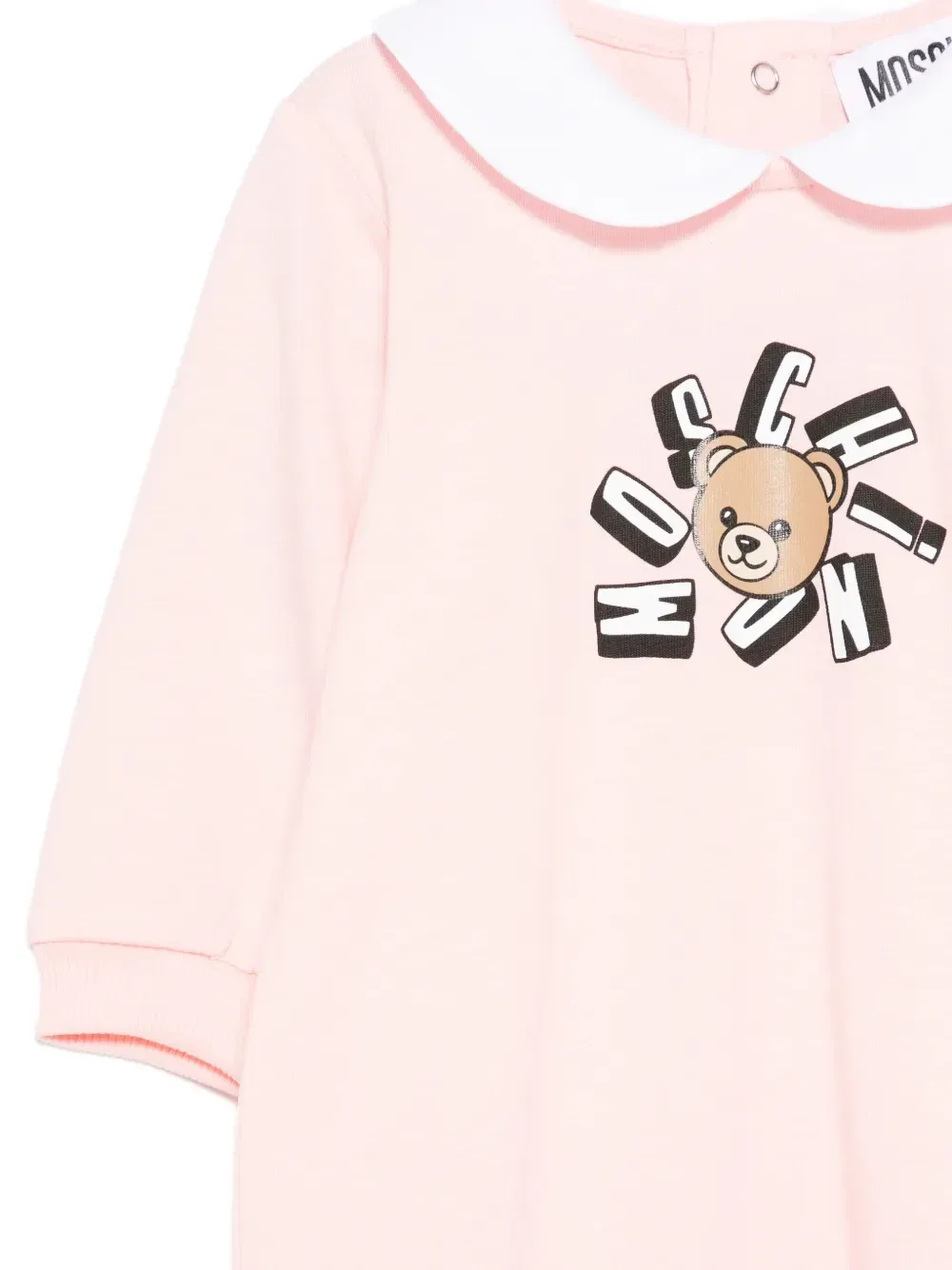 Пижама Teddy Bear Moschino Kids, розовый — фото 2