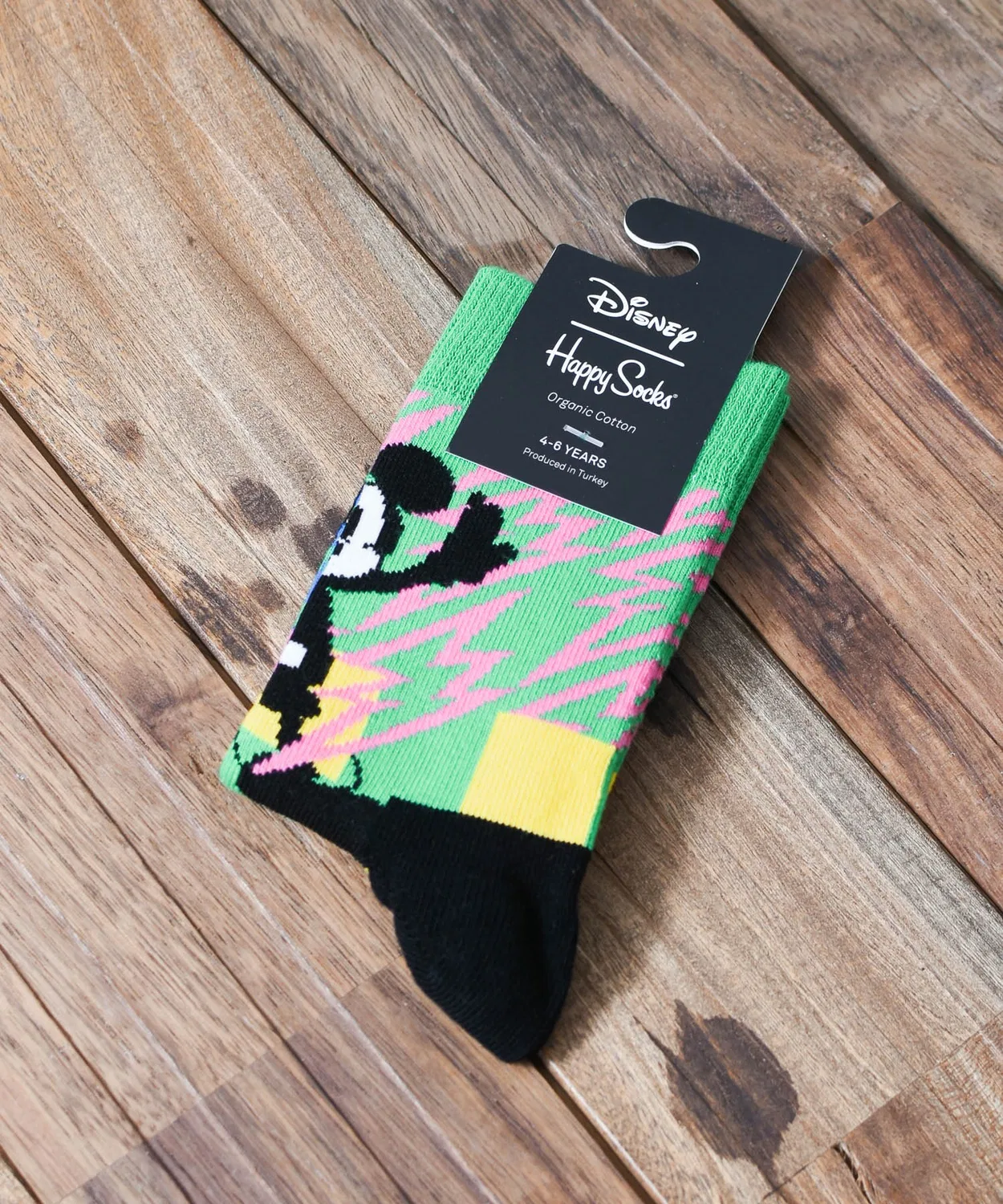Носки детские Disney × HappySocks KIDS, набор, зелёные