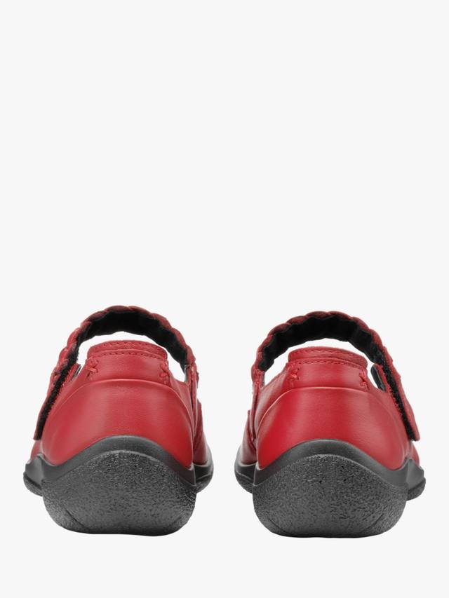 Туфли Shake II Extra Wide Fit в стиле классических мэри джейн Hotter, Red — фото 4
