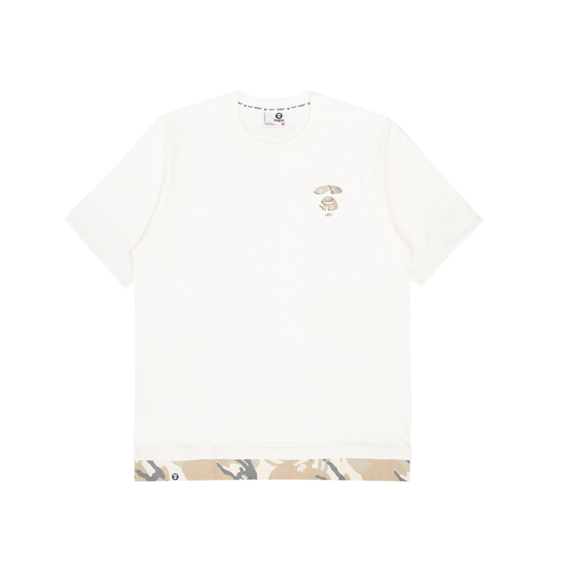 

Футболка Unvs Shark-camouflage Aape, черный BKX