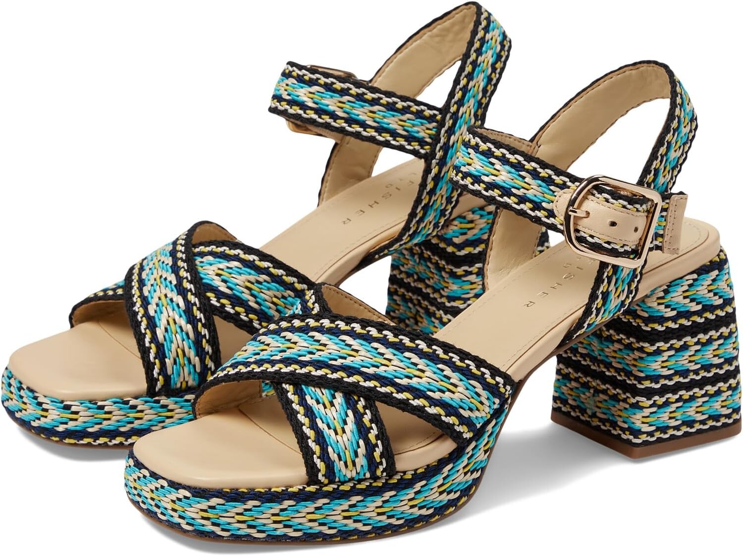 

Туфли Marc Fisher LTD Gemmie, цвет Medium Blue Multi