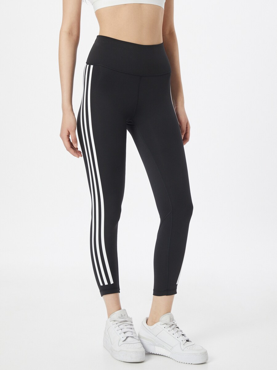 Узкие тренировочные брюки ADIDAS SPORTSWEAR Optime Train Icons, черный — фото 2