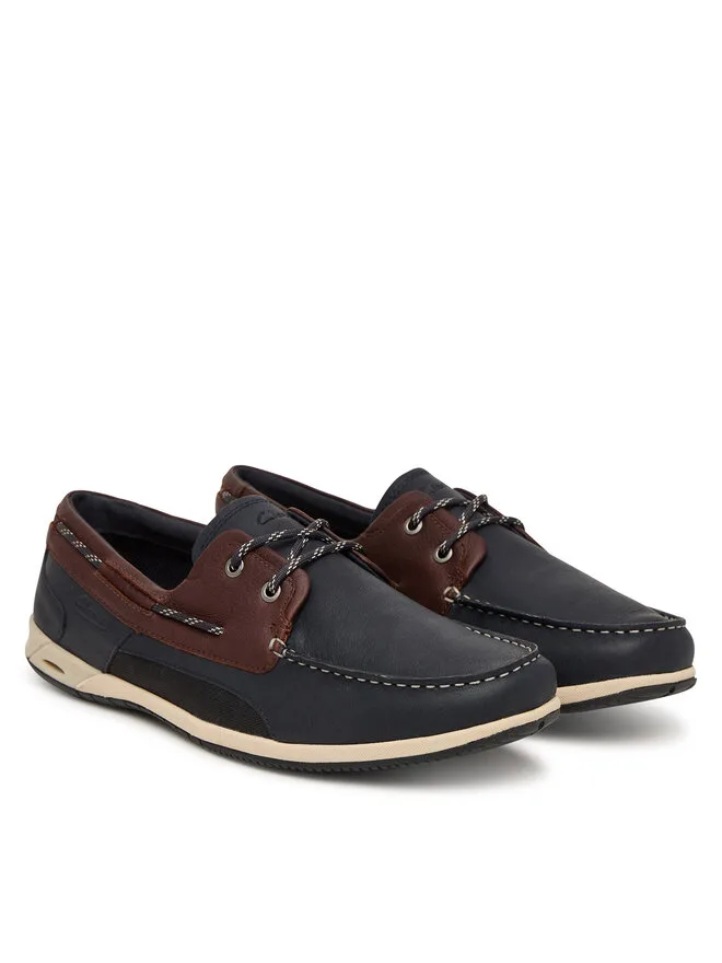 Clarks Парусные туфли Orson 26186198 темно-синие — фото 2