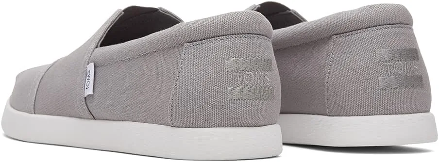 

Лоферы Toms Mens Alpargata Recycled Cotton Canvas, серый