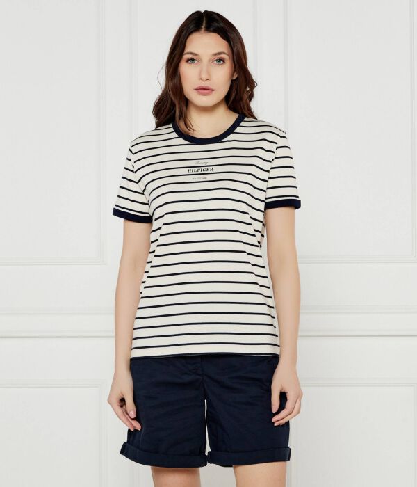 

Футболки Regular fit Tommy Hilfiger, экрю